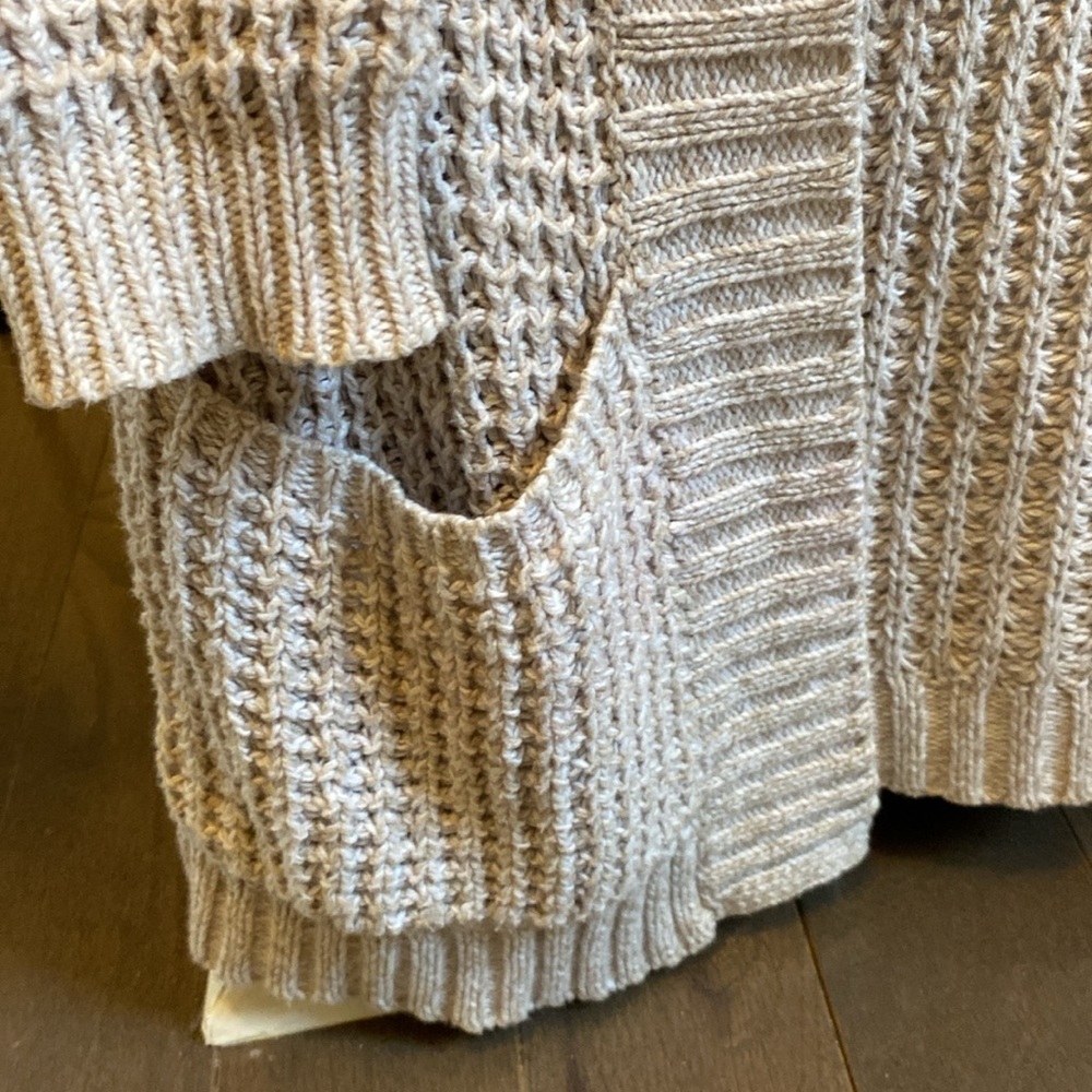 Express Open Front Cardigan With Pockets - image 4